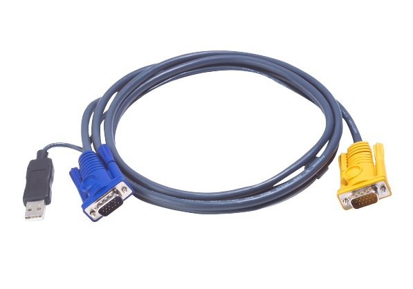 2L-5203UP ATEN USB KVM Cable with 3 in 1 SPHD PS/2 to USB